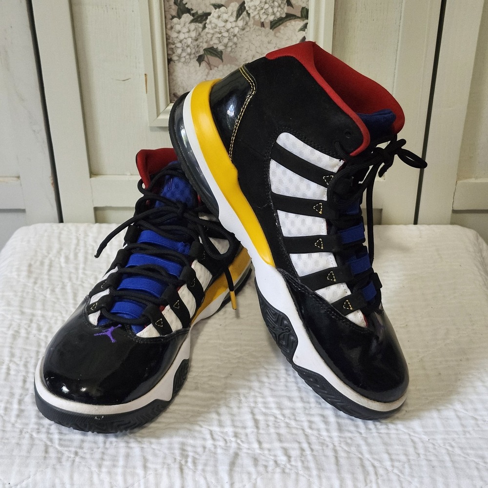 2019 Nike CQ9451-001‎ Air Jordan Max Aura Rivals Sneakers Shoes 7.5 Y